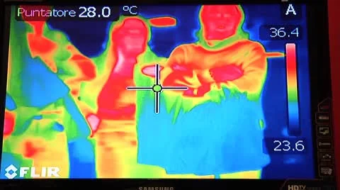 FLIR, thermoinfrared Stock Footage 8954657
