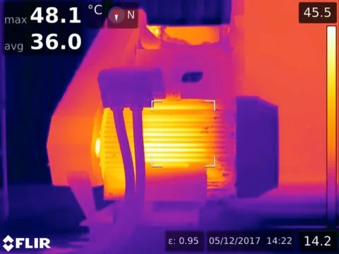 FLIRimage12 Foto stock