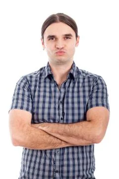 Flirting man Stock Photos
