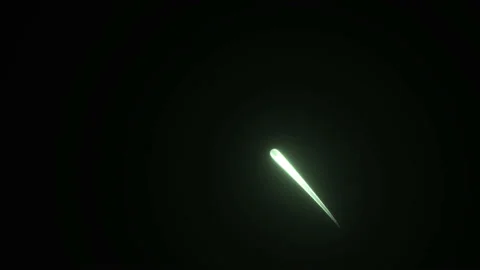 Flitting Back and Fro Small Firefly Pulse Neon Fly Video stock 153953592