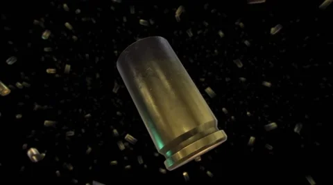 Float 9mm Casing 库存影片 60768176