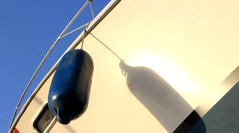 Float on a boat Video stock 48405133
