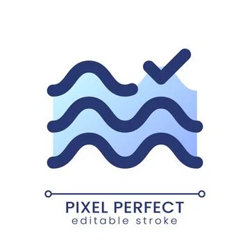 Float effect applying pixel perfect gradient fill ui icon 스톡 일러스트