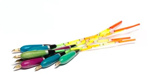 Float fishing Foto stock