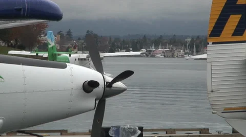 Float plane Victoria Video stock 36066766