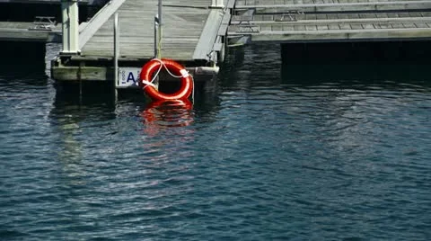 Floatation Ring HD Stock Footage 10866403