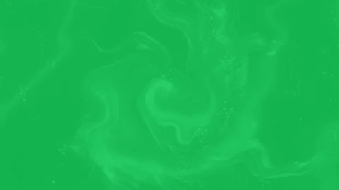 Floating Abstract Elements on Green Screen for Visual Effects Stock Footage 306348989
