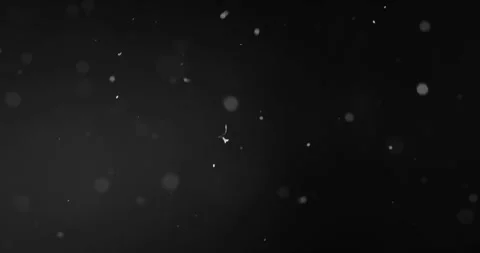 Floating abstract particle bokeh on dark... | Stock Video | Pond5