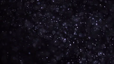 Floating abstract particles holiday background, dust falling, flying magic spark Stock Footage 321903278