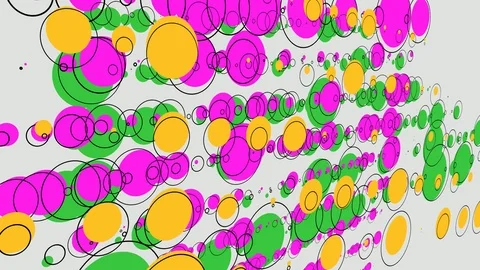 Floating and Moving Abstract Animation for comic background 스톡 동영상 91724541