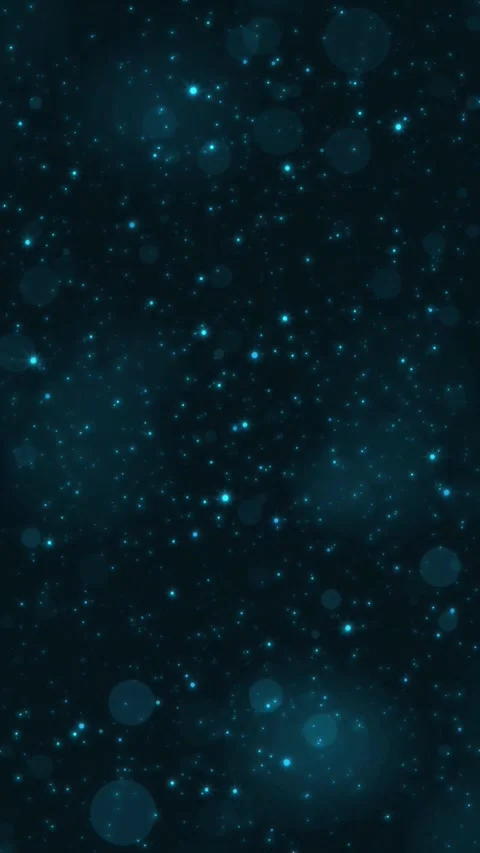 Floating animation of glowing soft blur dots bokeh particles background Stock Footage 327222150