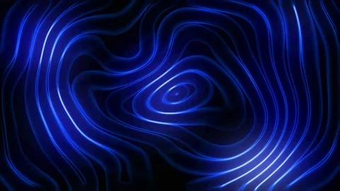 Floating background abstract blue color, abstraction Видео 204025212