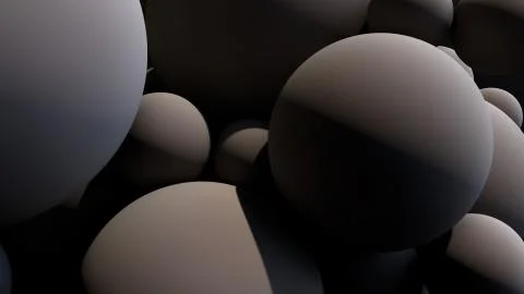 Floating Balls background Stock Illustration