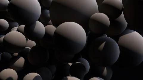 Floating Balls background Stock Illustration