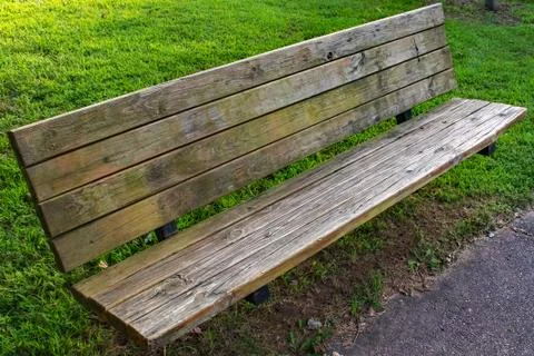 Floating Bench in the Park Stock Photos