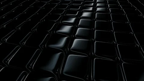 Floating Black Cubes, Background, Exclusive, Reflection Stock Footage 270412312