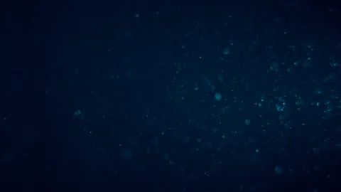 Floating Blue Particles Background - Real Footage Stockbeeldmateriaal 111862546