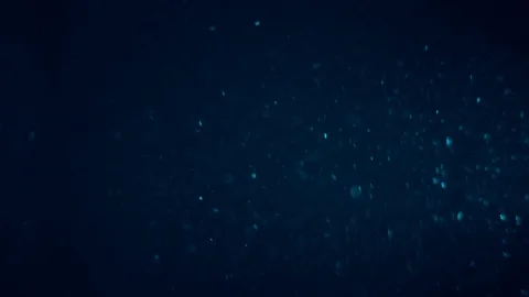 Floating Blue Particles Background - Real Footage Stockbeeldmateriaal 111862607