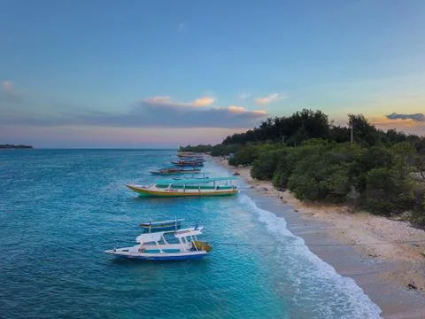 Floating boat Stock Photos