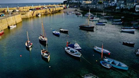 Floating Boats Stock Photos