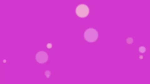 Floating Bokeh Light Particles Moving on a Vibrant Pink Magenta Background for Stock Footage 340897210