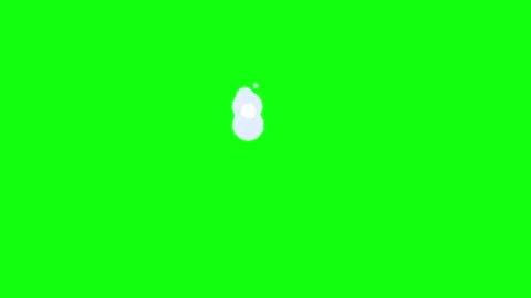 Floating Bubble Animation Green Screen Background Video stock 337328089