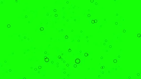 Floating Bubbles Animation Green Screen Background 스톡 동영상 302939122