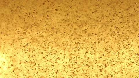Floating bubbles rise up. Foaming liquid. Stock Footage 68326166