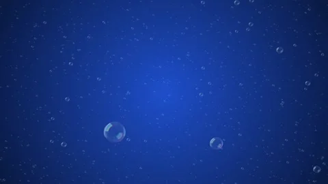 Floating Bubbles Seamless Loop Background Stock Footage 342734100