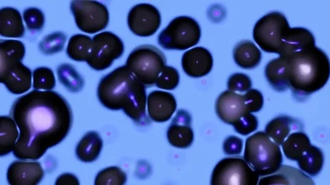 Floating Circular Shapes 4 Stock-Footage 82670527