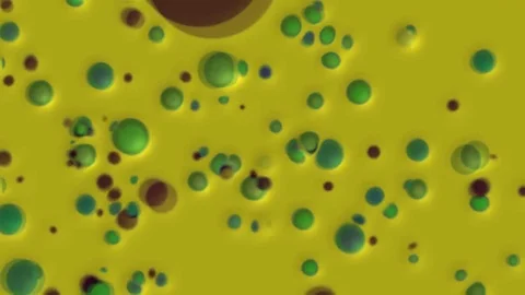 Floating Circular Shapes 8 스톡 동영상 82669624