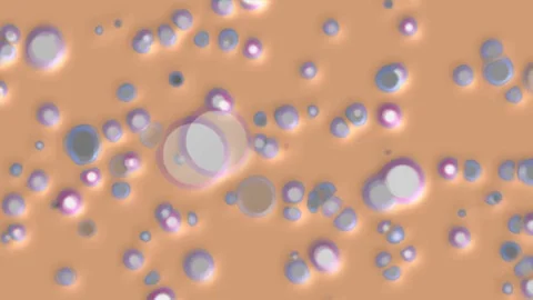 Floating Circular Shapes 9 Stock-Footage 82669650