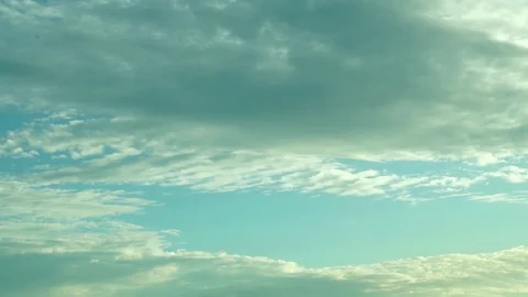 Floating clouds Stock Footage 77427716