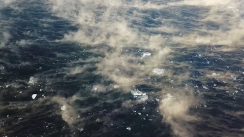 Floating clouds Stock Footage 104092691