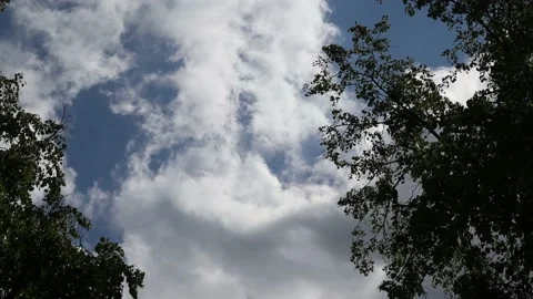 Floating Clouds Stock Footage 132103710