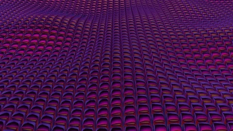 Floating Colorful Cubes, Elite Background, Unique Design, Exclusive, Reflection Stock Footage 298083151