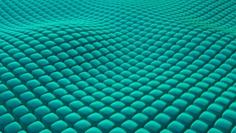 Floating Colorful Cubes, Exclusive, Background, Paints, Unique Design Stock Footage 298082700
