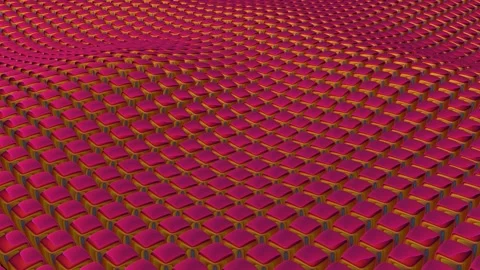 Floating Colorful Cubes, Paints, Exclusive, Background, Unique Design Stock Footage 298082553