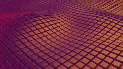 Floating Colorful Cubes, Unique Design, Paints, Background, Exclusive Stock Footage 298082364