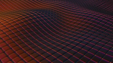 Floating Colorful Cubes, Unique Design, Background, Exclusive, Paints Stock Footage 298082435