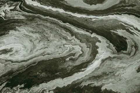 Floating colors in abstract pattern, combination of dull colors Stock Illustration