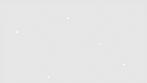 Floating Confetti. White Confetti Animation Stock Footage 327376235