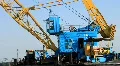 Floating crane HD Footage