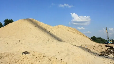 Floating crane Stock Footage 490828