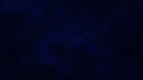 Floating Dark Blue Particles loop HD animation. Stock Footage 301855650