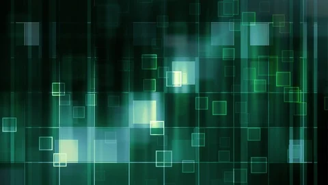 Floating Data Layers Stock Footage 91054596