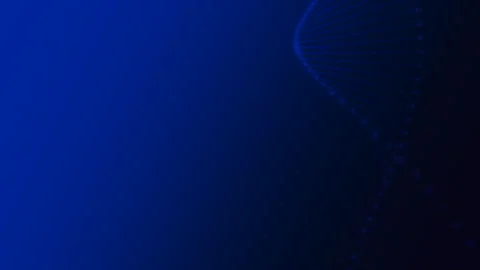 Floating DNA strands on blue gradient background in medical concept Stock Footage 320218490