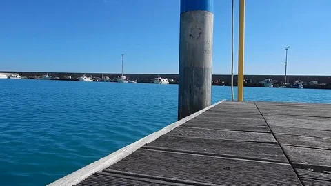 Floating dock 4835 Video stock 108949042