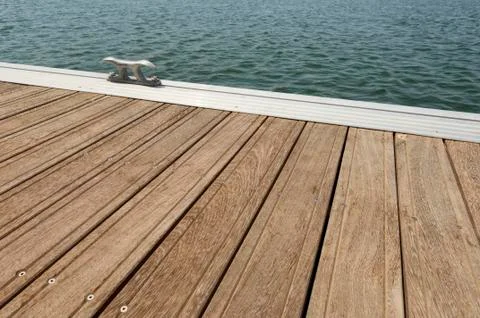 Floating dock Stock Photos