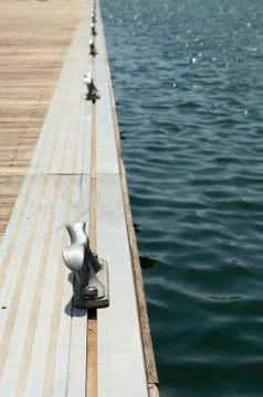 Floating dock Stock Photos